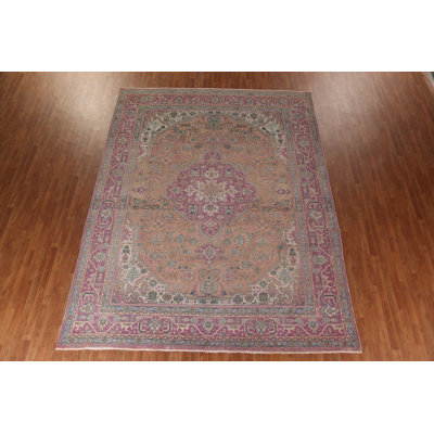 Vintage Geometric Traditional Area Rug 10x12