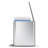 Simplehuman 5 Liter / 1.3 Gallon Slim Steel Step Trash Can-92623890