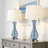 Ursuline 25.5" H Glass Table Lamp with Chrome Base-1173180411