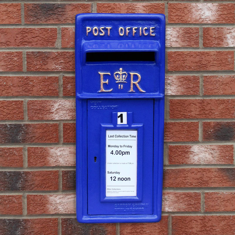 Berton Steel Wall Mounted Post Box