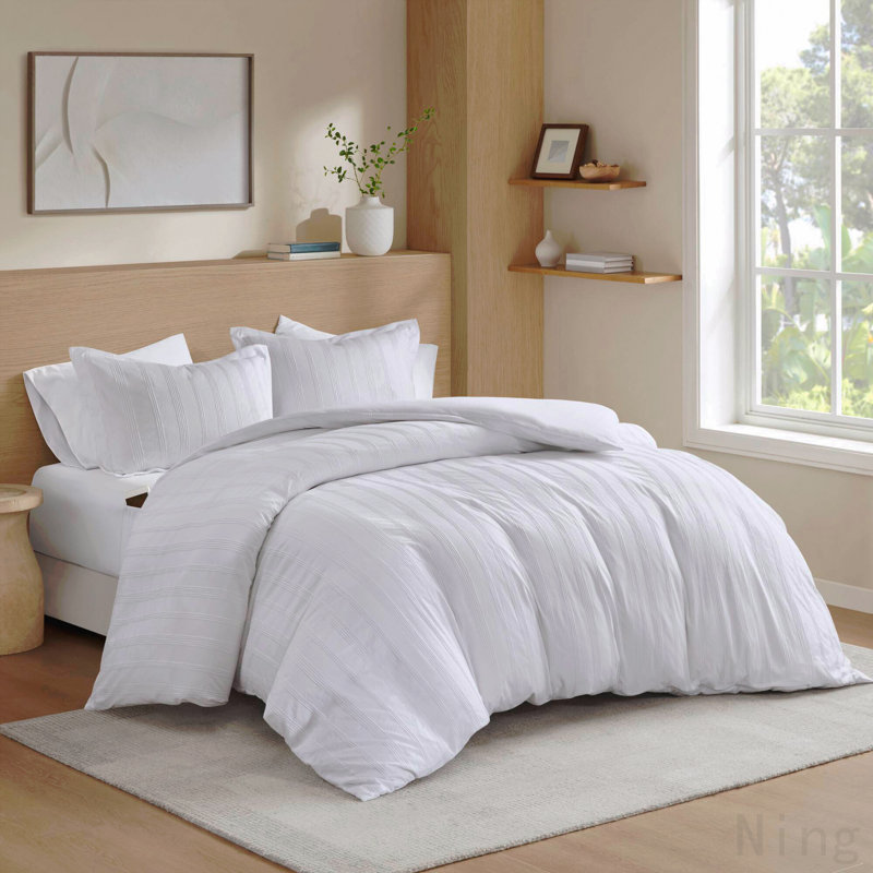 Ensemble de housse de couette 3 pièces, Édredon double / grand + 3 pièces supplémentair