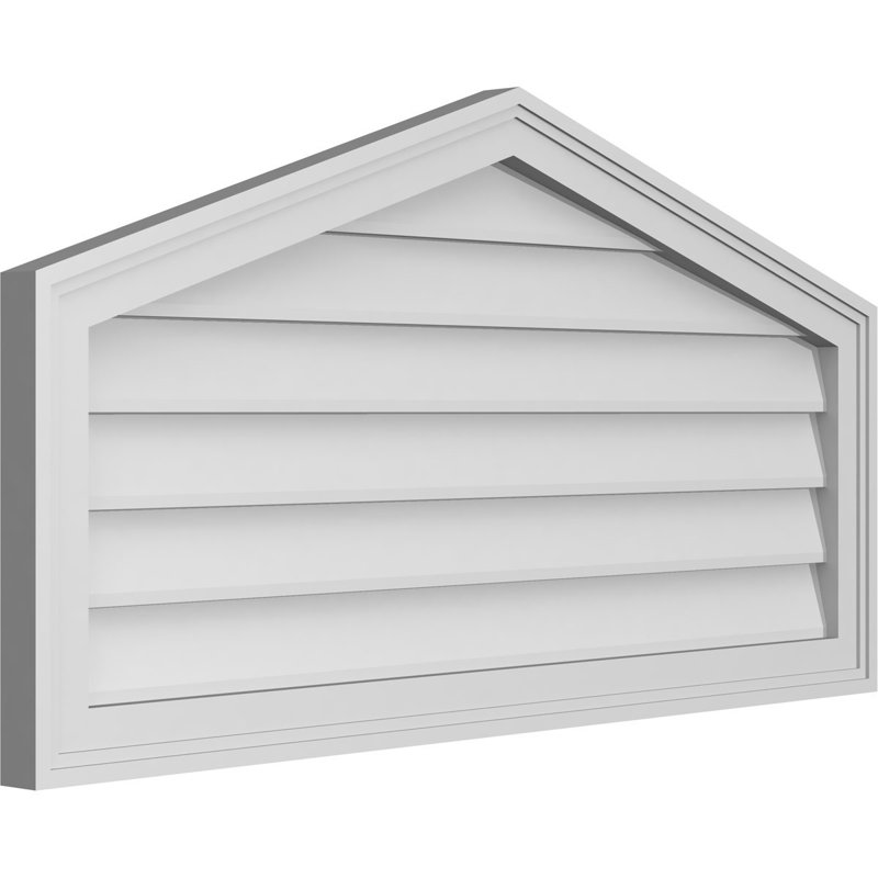 Ventilé à pignon non-fonctionnel Signature, H 20 po x l 38 po x P 1,5 po