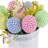 Mixed Assortment Arrangement in Pot