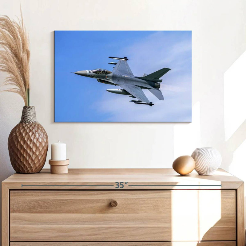 Mait Royal Netherlands Fighter Jet, 34" H x 51" W