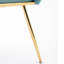 Fauteuil de luxe simple et moderne en velours vert olive-1192981840