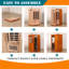 Sauna à infrarouge lointain intérieur LOW EMF