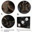 Black White Panther Portrait - Animals Canvas Wall Art-1642281057-1642281066