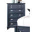 Solid Wood 38.01 " W 5 - Drawer Dresser