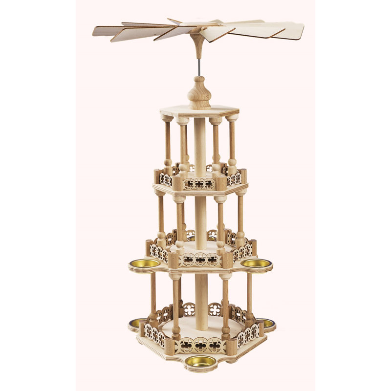 Wood Candelabra