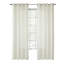 Panneau de rideau simple semi-transparent thermique de couleur unie avec œillets Galion-17794573-17794574