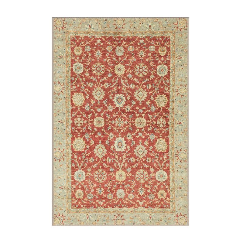 Abdala Abstract Indoor Rug, Rectangle 4' x 6'