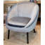 Velvet Barrel Chair-795534784