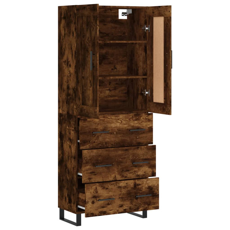 Brandyn 69.5cm Sideboard, Smoked Oak