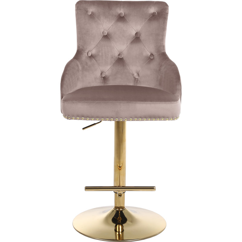Tabouret Bocana, Rose, Or