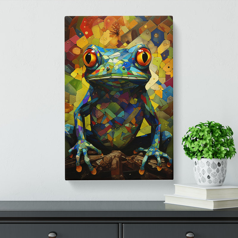 Frog Constructivism - Print, 50cm H x 35cm W x 3cm D
