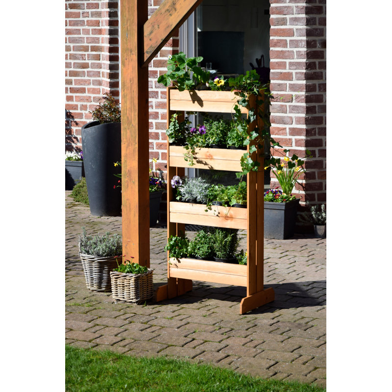 Aalana Wood Vertical Garden, Brown