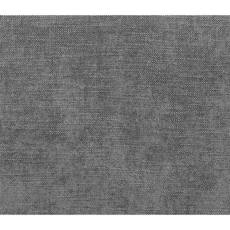 Fauteuil sans accoudoirs modulaire Naveen, lin gris, Gris ardoise