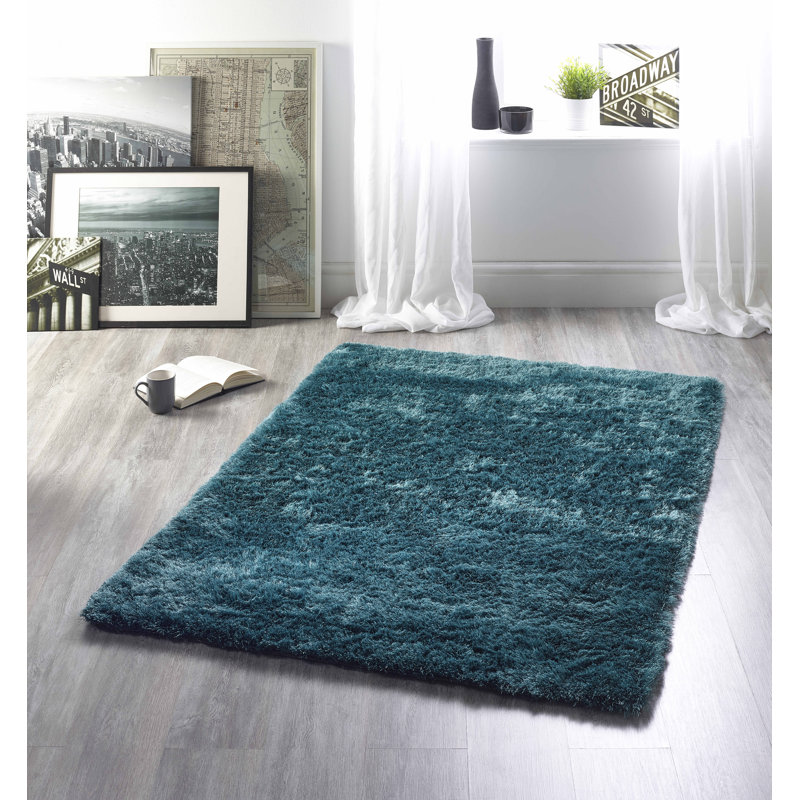 Sinead Solid Colour Hand Woven Area Rug, Rectangle 160 x 230cm