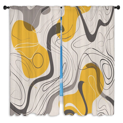 Maeya Room Darkening Curtain Pair