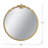 30X31" Round Wall Mirror