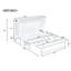 Lit escamotable en bois massif avec chargeur intégré et tablettes amovibles-1163548465-1163548464