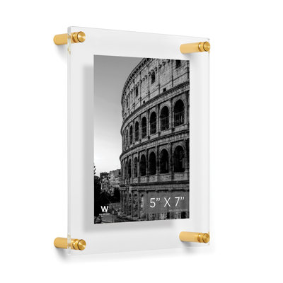 Acrylic Floating Picture Frame