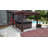 Solid Mission Brown Redwood Pergola-997436418