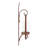 Doria 21.75" Glass Wall Sconce-372048255