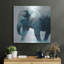 «Elephant» par Linda Woods sur métal-530039958