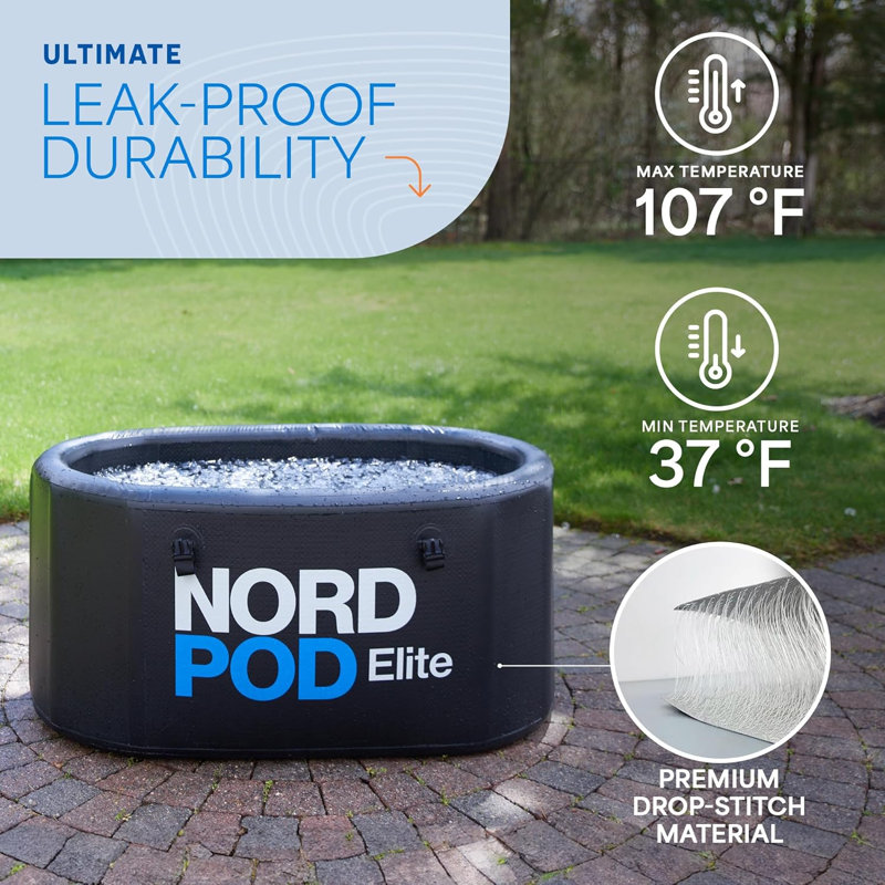 Bain de glace gonflable LifePro NordPod Elite XL