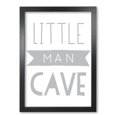 Little Man Cave Banner - Print