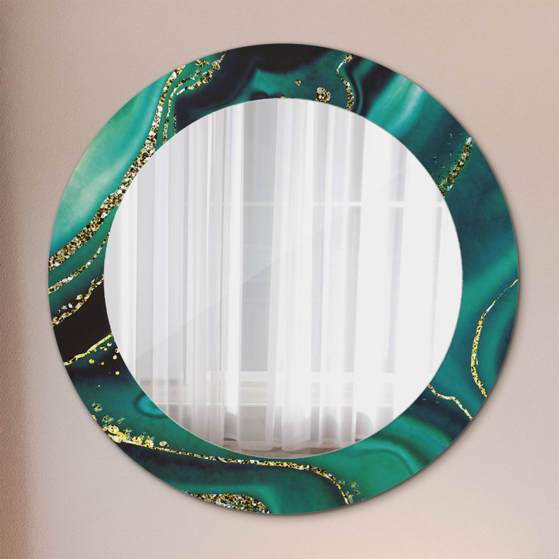 Huldar Glass Flat Wall Mirror