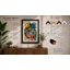 Zebra Among Botanicals Maximalist - Framed Print-1178439328-1178439334