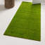 Tapis vert clair en laine noué à la main Taul-86596481