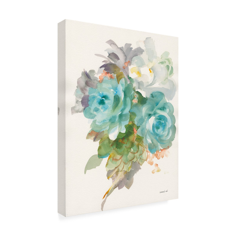 Danhui Nai Garden Bouquet III Canvas Art, 32" H x 24" W