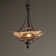 Luminaire suspendu bol simple 3 lumières Soukaina