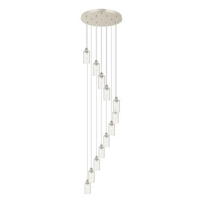 Caius - Luminaire suspendu 12 lumières 24 po