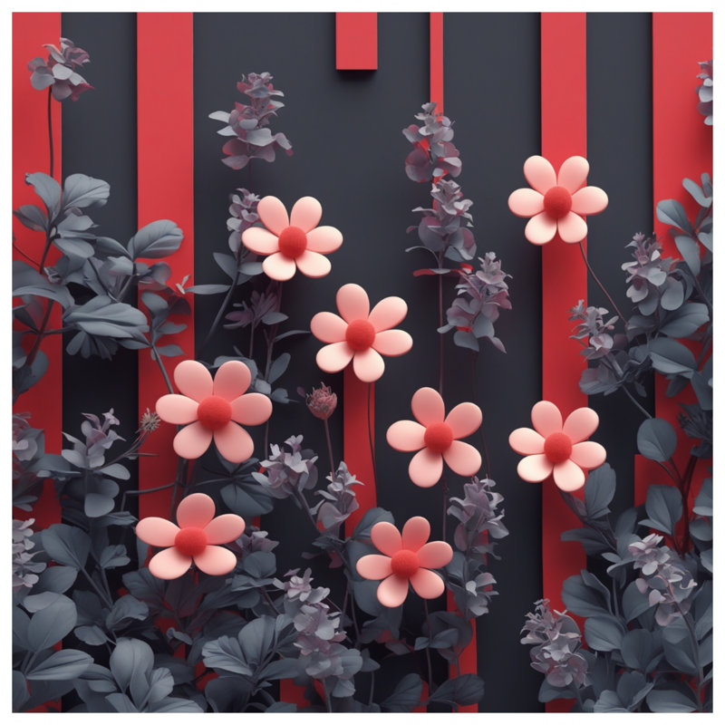 Couvertures roses à rayures rouges, L 50 po x H 60 po