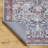 Analyah Denim/Brown/Beige Machine Washable Area Rug-875122772