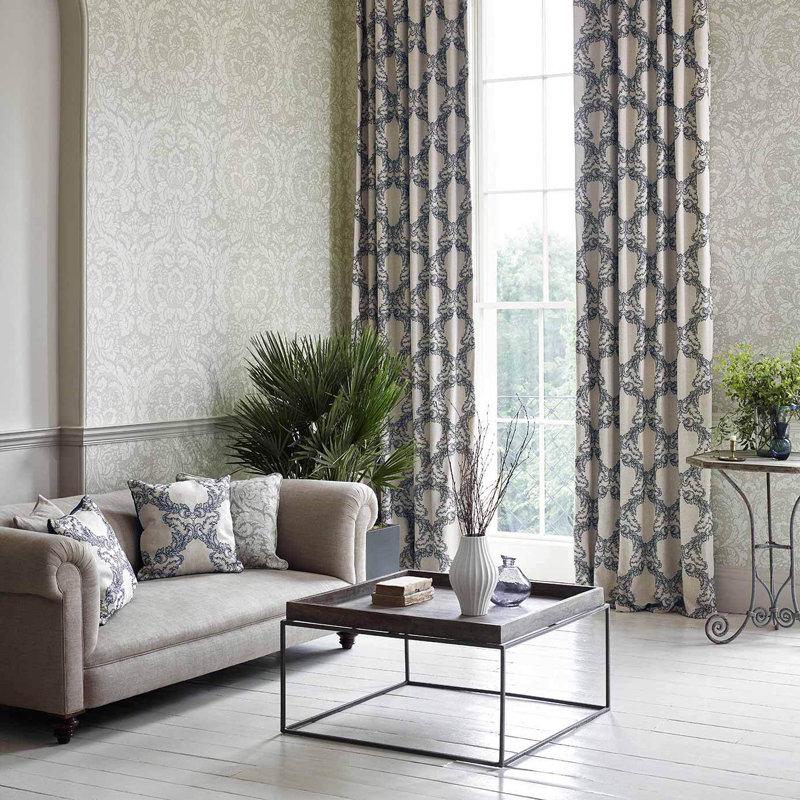 Gunnersbury Fabric, Indigo