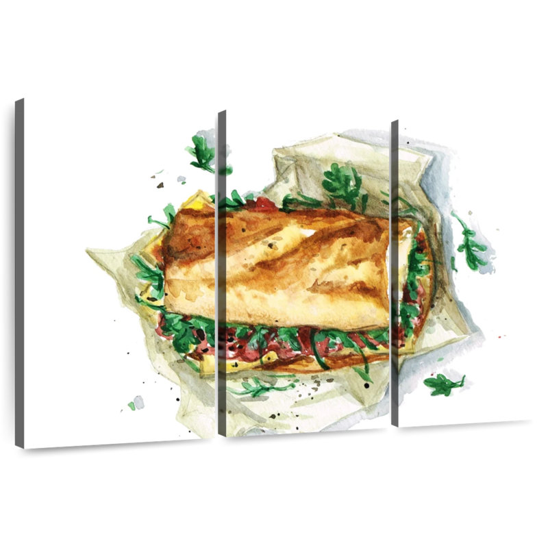 Sandwich, 24" H x 38" W
