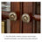 48.03" Brown Corner Solid Wood Cabinet — Dual-Use for Display & Wine