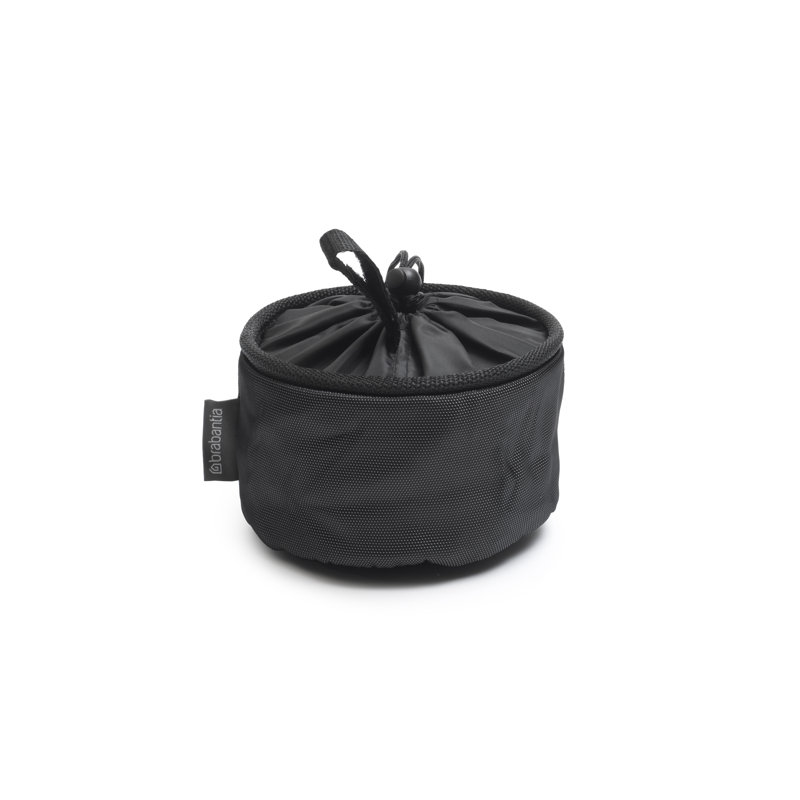 Sac à épingles à linge bourgogne, compact, Noir