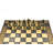 Handmade Gold Chess Board Game