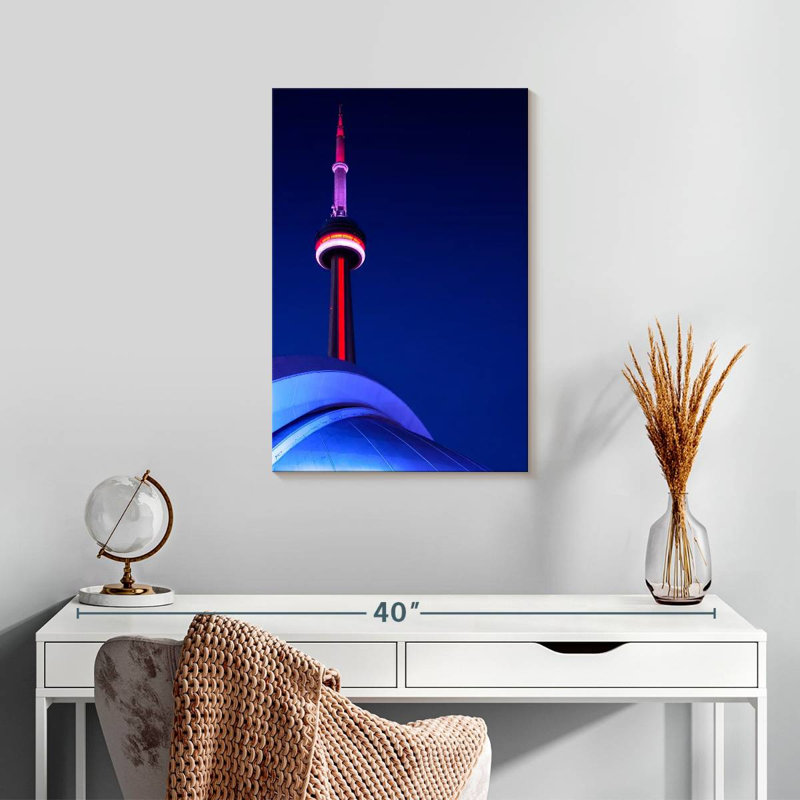 Aime CN Tower Spire Lights, 24" H x 16" W