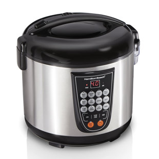 Zavor LUX LCD 6 Quart Programmable Electric Multi-Cooker: Pressure Cooker,  Slow Cooker, Rice Cooker, Yogurt Maker, Steamer and more - Stainless Steel