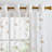 Embroidered Leaf Farmhouse Sheer Curtains (Set of 2)-777340242