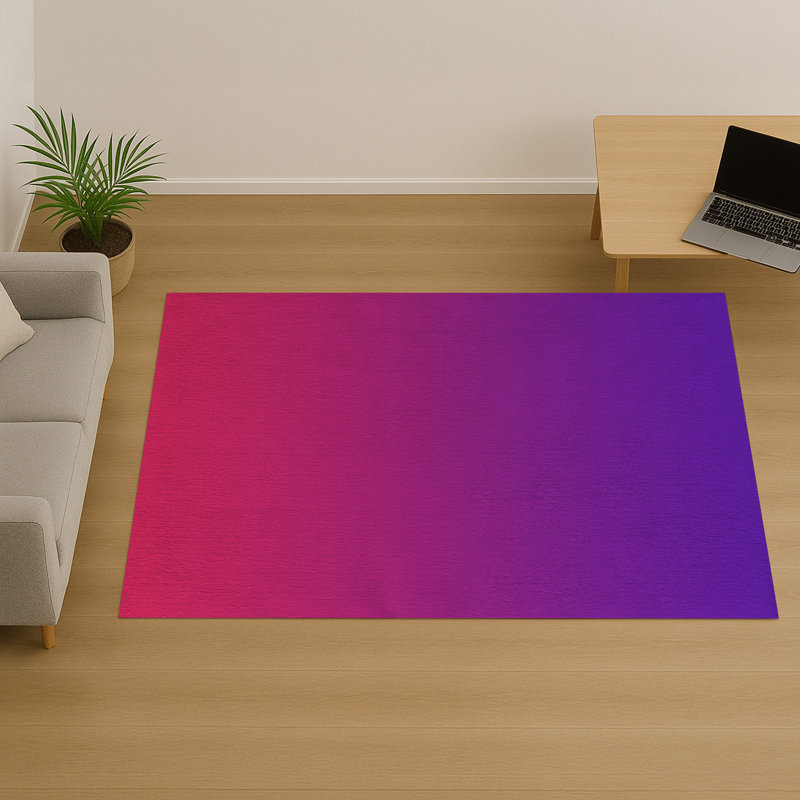 Abstract Area Rug, Runner 70 x 140 cm