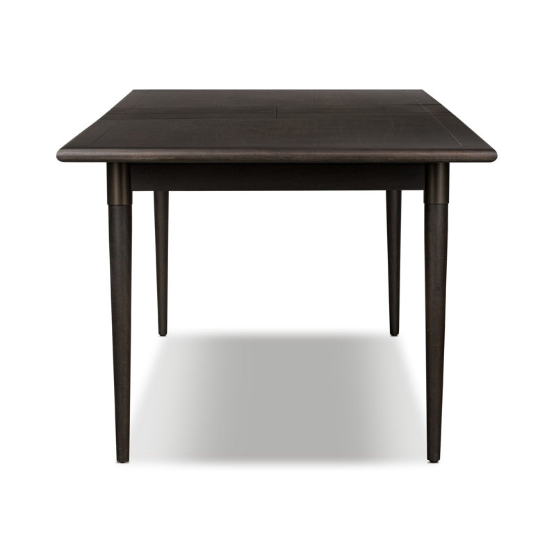 Harper Solid Wood Dining Table, Black