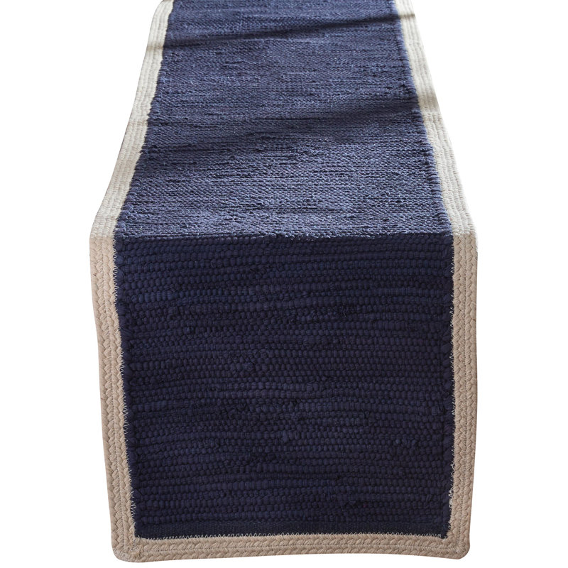 Chemin de table Dune, L 54 po x l 14 po, Bleu